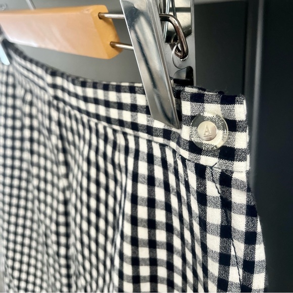 90s Anne Klein Gingham Skirt - Picture 3 of 4